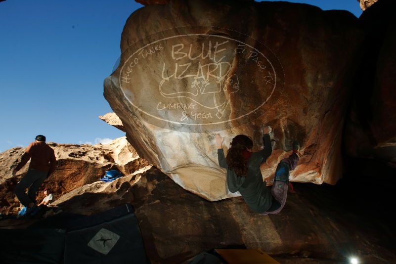 Bouldering in Hueco Tanks on 12/01/2018 with Blue Lizard Climbing and Yoga

Filename: SRM_20181201_1559000.jpg
Aperture: f/8.0
Shutter Speed: 1/250
Body: Canon EOS-1D Mark II
Lens: Canon EF 16-35mm f/2.8 L