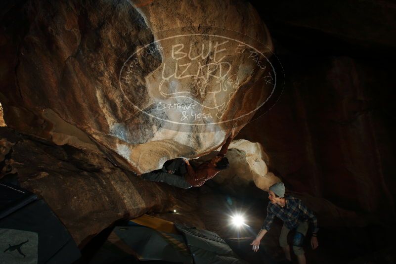 Bouldering in Hueco Tanks on 12/01/2018 with Blue Lizard Climbing and Yoga

Filename: SRM_20181201_1616500.jpg
Aperture: f/8.0
Shutter Speed: 1/250
Body: Canon EOS-1D Mark II
Lens: Canon EF 16-35mm f/2.8 L