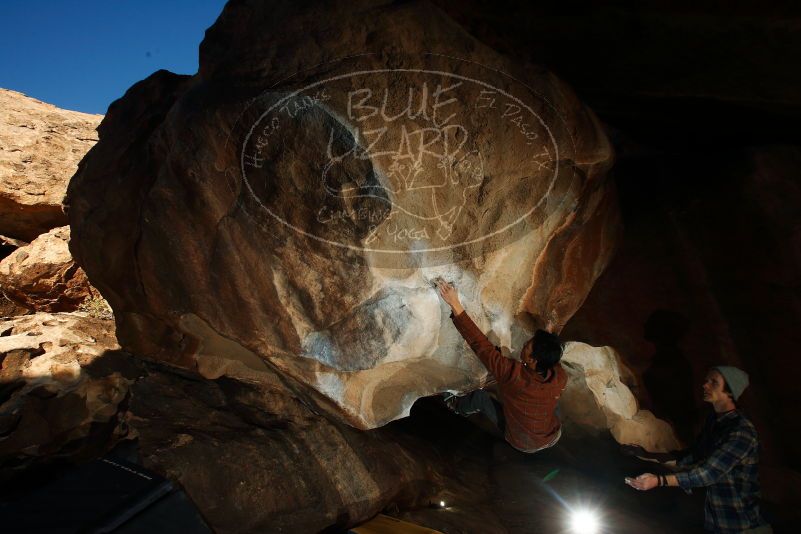 Bouldering in Hueco Tanks on 12/01/2018 with Blue Lizard Climbing and Yoga

Filename: SRM_20181201_1616570.jpg
Aperture: f/8.0
Shutter Speed: 1/250
Body: Canon EOS-1D Mark II
Lens: Canon EF 16-35mm f/2.8 L