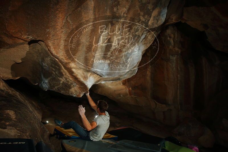 Bouldering in Hueco Tanks on 12/01/2018 with Blue Lizard Climbing and Yoga

Filename: SRM_20181201_1627530.jpg
Aperture: f/8.0
Shutter Speed: 1/250
Body: Canon EOS-1D Mark II
Lens: Canon EF 16-35mm f/2.8 L