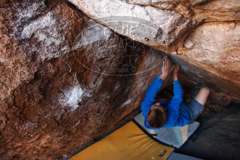 Bouldering in Hueco Tanks on 12/01/2018 with Blue Lizard Climbing and Yoga

Filename: SRM_20181201_1703300.jpg
Aperture: f/3.5
Shutter Speed: 1/250
Body: Canon EOS-1D Mark II
Lens: Canon EF 16-35mm f/2.8 L