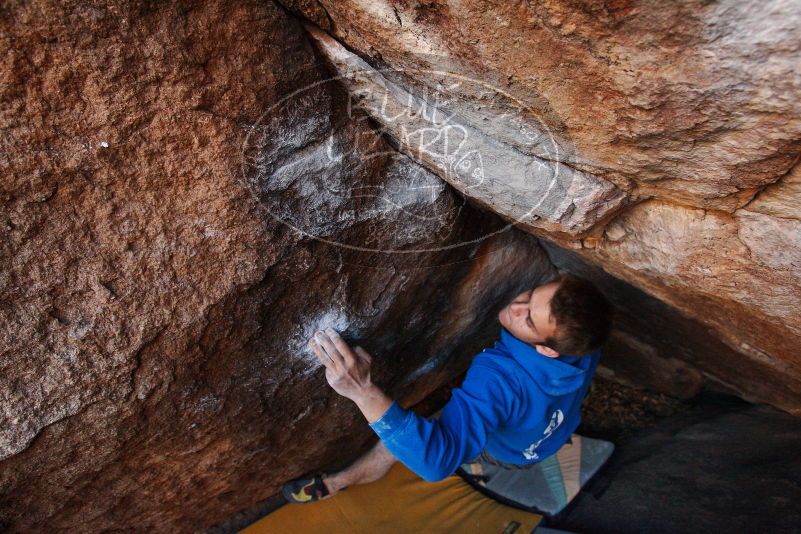 Bouldering in Hueco Tanks on 12/01/2018 with Blue Lizard Climbing and Yoga

Filename: SRM_20181201_1703410.jpg
Aperture: f/4.5
Shutter Speed: 1/250
Body: Canon EOS-1D Mark II
Lens: Canon EF 16-35mm f/2.8 L