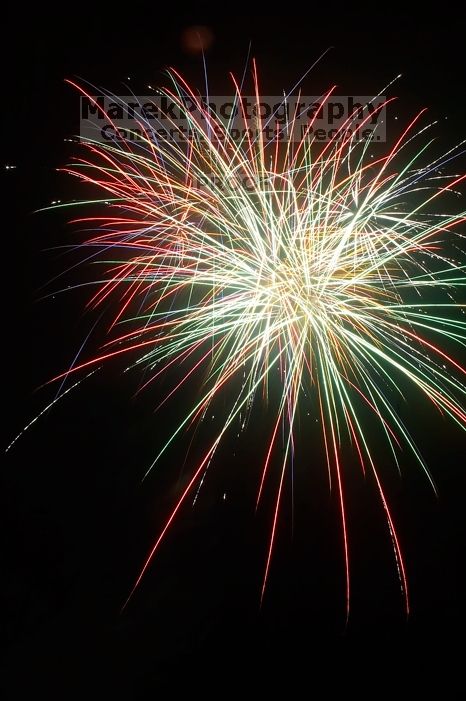 Independence day fireworks, outside of Austin, TX.

Filename: SRM_20060704_211344_0.jpg
Aperture: f/18.0
Shutter Speed: 8/1
Body: Canon EOS 20D
Lens: Canon EF-S 18-55mm f/3.5-5.6