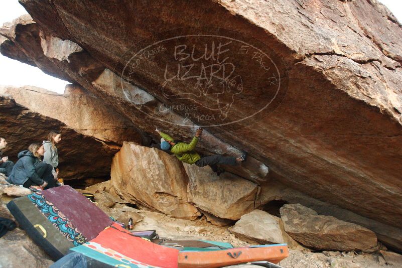 Bouldering in Hueco Tanks on 12/01/2018 with Blue Lizard Climbing and Yoga

Filename: SRM_20181201_1742030.jpg
Aperture: f/4.0
Shutter Speed: 1/250
Body: Canon EOS-1D Mark II
Lens: Canon EF 16-35mm f/2.8 L