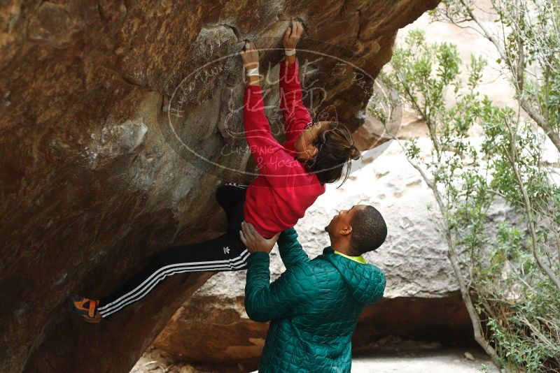 Bouldering in Hueco Tanks on 12/02/2018 with Blue Lizard Climbing and Yoga

Filename: SRM_20181202_1225420.jpg
Aperture: f/3.5
Shutter Speed: 1/250
Body: Canon EOS-1D Mark II
Lens: Canon EF 50mm f/1.8 II