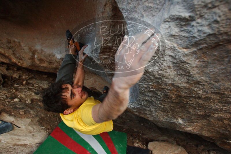 Bouldering in Hueco Tanks on 12/02/2018 with Blue Lizard Climbing and Yoga

Filename: SRM_20181202_1741020.jpg
Aperture: f/4.0
Shutter Speed: 1/200
Body: Canon EOS-1D Mark II
Lens: Canon EF 16-35mm f/2.8 L