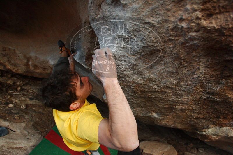 Bouldering in Hueco Tanks on 12/02/2018 with Blue Lizard Climbing and Yoga

Filename: SRM_20181202_1741040.jpg
Aperture: f/4.5
Shutter Speed: 1/200
Body: Canon EOS-1D Mark II
Lens: Canon EF 16-35mm f/2.8 L