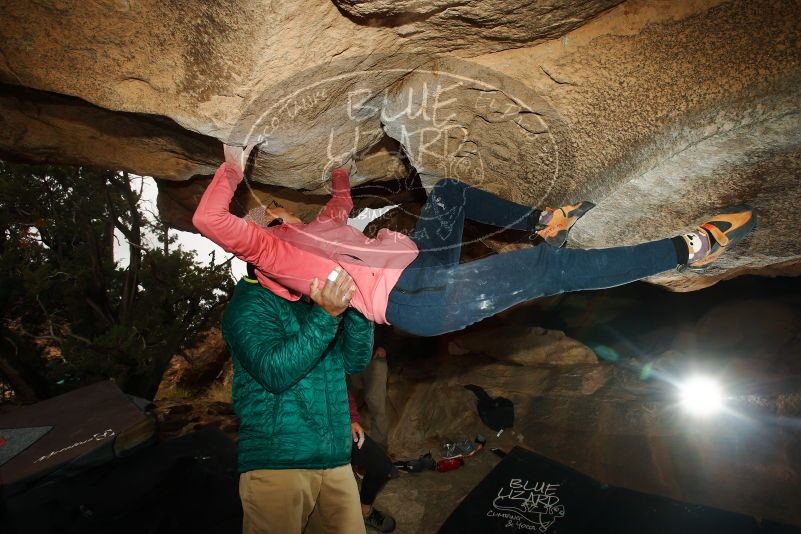 Bouldering in Hueco Tanks on 12/08/2018 with Blue Lizard Climbing and Yoga

Filename: SRM_20181208_1230000.jpg
Aperture: f/8.0
Shutter Speed: 1/200
Body: Canon EOS-1D Mark II
Lens: Canon EF 16-35mm f/2.8 L