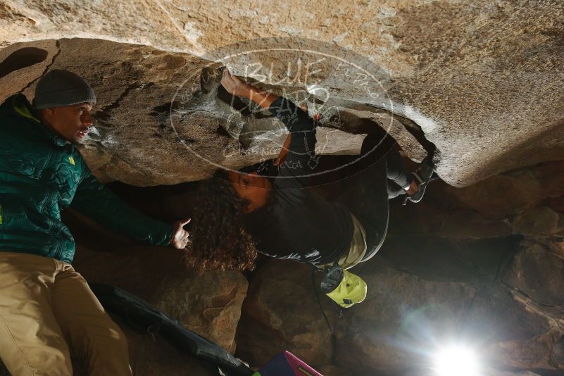 Bouldering in Hueco Tanks on 12/08/2018 with Blue Lizard Climbing and Yoga

Filename: SRM_20181208_1344180.jpg
Aperture: f/8.0
Shutter Speed: 1/200
Body: Canon EOS-1D Mark II
Lens: Canon EF 16-35mm f/2.8 L