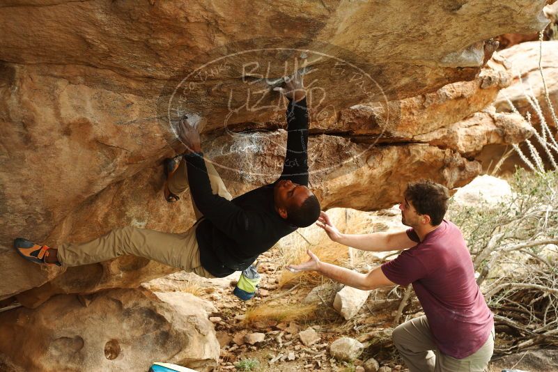 Bouldering in Hueco Tanks on 12/08/2018 with Blue Lizard Climbing and Yoga

Filename: SRM_20181208_1418230.jpg
Aperture: f/4.5
Shutter Speed: 1/250
Body: Canon EOS-1D Mark II
Lens: Canon EF 50mm f/1.8 II