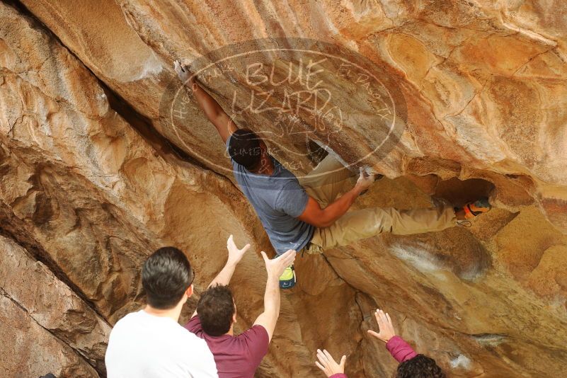 Bouldering in Hueco Tanks on 12/08/2018 with Blue Lizard Climbing and Yoga

Filename: SRM_20181208_1452140.jpg
Aperture: f/5.0
Shutter Speed: 1/250
Body: Canon EOS-1D Mark II
Lens: Canon EF 50mm f/1.8 II