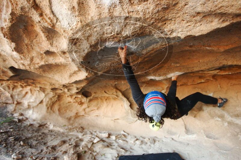 Bouldering in Hueco Tanks on 12/08/2018 with Blue Lizard Climbing and Yoga

Filename: SRM_20181208_1659320.jpg
Aperture: f/2.8
Shutter Speed: 1/250
Body: Canon EOS-1D Mark II
Lens: Canon EF 16-35mm f/2.8 L