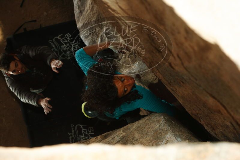 Bouldering in Hueco Tanks on 12/09/2018 with Blue Lizard Climbing and Yoga

Filename: SRM_20181209_1541440.jpg
Aperture: f/5.6
Shutter Speed: 1/250
Body: Canon EOS-1D Mark II
Lens: Canon EF 50mm f/1.8 II