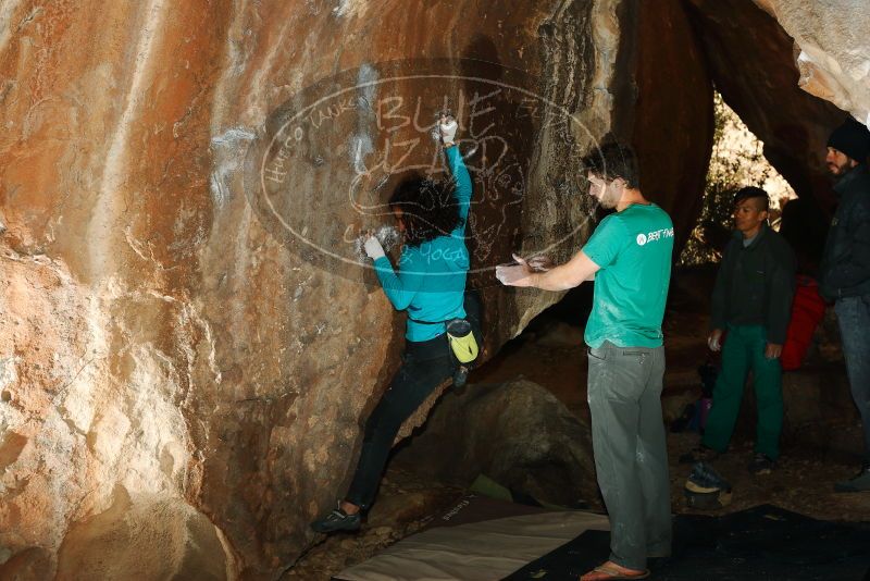 Bouldering in Hueco Tanks on 12/09/2018 with Blue Lizard Climbing and Yoga

Filename: SRM_20181209_1601500.jpg
Aperture: f/5.6
Shutter Speed: 1/250
Body: Canon EOS-1D Mark II
Lens: Canon EF 50mm f/1.8 II