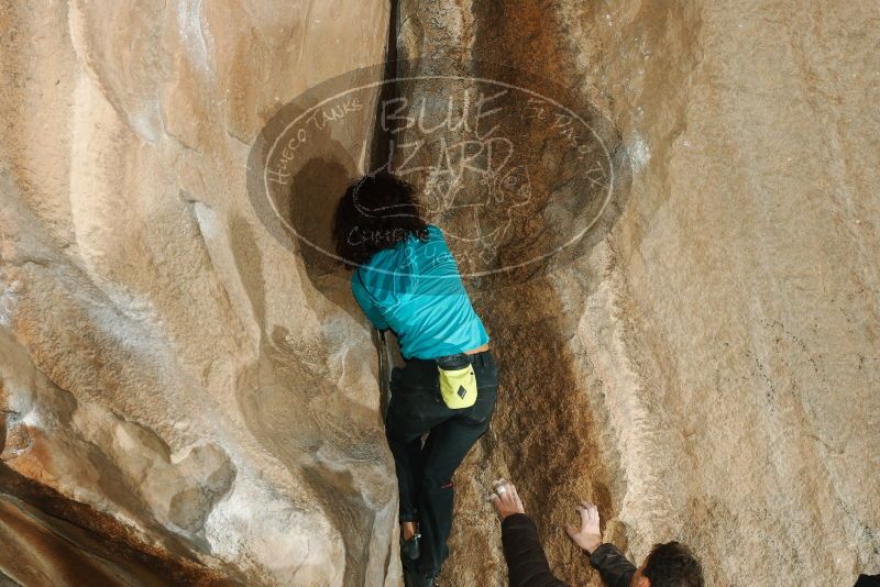 Bouldering in Hueco Tanks on 12/09/2018 with Blue Lizard Climbing and Yoga

Filename: SRM_20181209_1618040.jpg
Aperture: f/5.6
Shutter Speed: 1/250
Body: Canon EOS-1D Mark II
Lens: Canon EF 50mm f/1.8 II