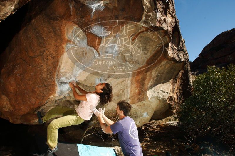 Bouldering in Hueco Tanks on 12/14/2018 with Blue Lizard Climbing and Yoga

Filename: SRM_20181214_1206470.jpg
Aperture: f/8.0
Shutter Speed: 1/250
Body: Canon EOS-1D Mark II
Lens: Canon EF 16-35mm f/2.8 L