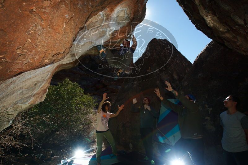 Bouldering in Hueco Tanks on 12/14/2018 with Blue Lizard Climbing and Yoga

Filename: SRM_20181214_1234410.jpg
Aperture: f/8.0
Shutter Speed: 1/250
Body: Canon EOS-1D Mark II
Lens: Canon EF 16-35mm f/2.8 L