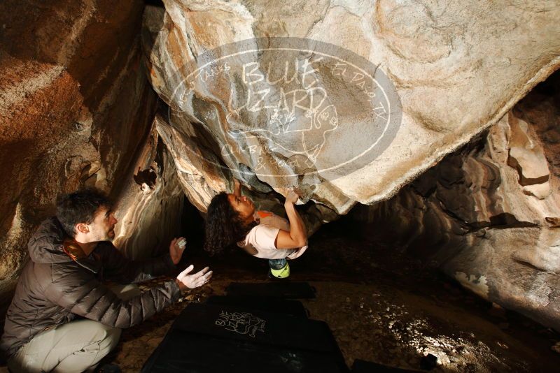 Bouldering in Hueco Tanks on 12/14/2018 with Blue Lizard Climbing and Yoga

Filename: SRM_20181214_1351350.jpg
Aperture: f/5.6
Shutter Speed: 1/250
Body: Canon EOS-1D Mark II
Lens: Canon EF 16-35mm f/2.8 L