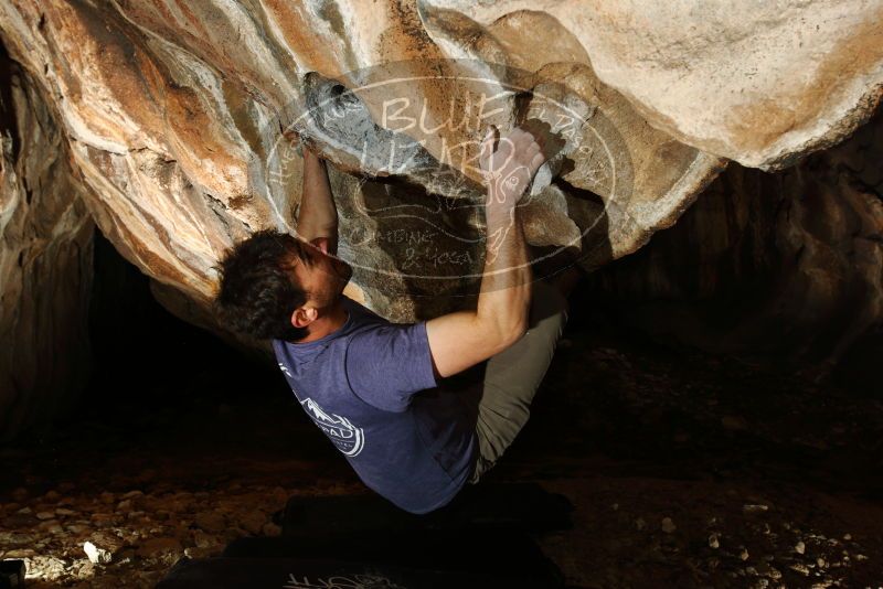 Bouldering in Hueco Tanks on 12/14/2018 with Blue Lizard Climbing and Yoga

Filename: SRM_20181214_1408500.jpg
Aperture: f/5.6
Shutter Speed: 1/250
Body: Canon EOS-1D Mark II
Lens: Canon EF 16-35mm f/2.8 L