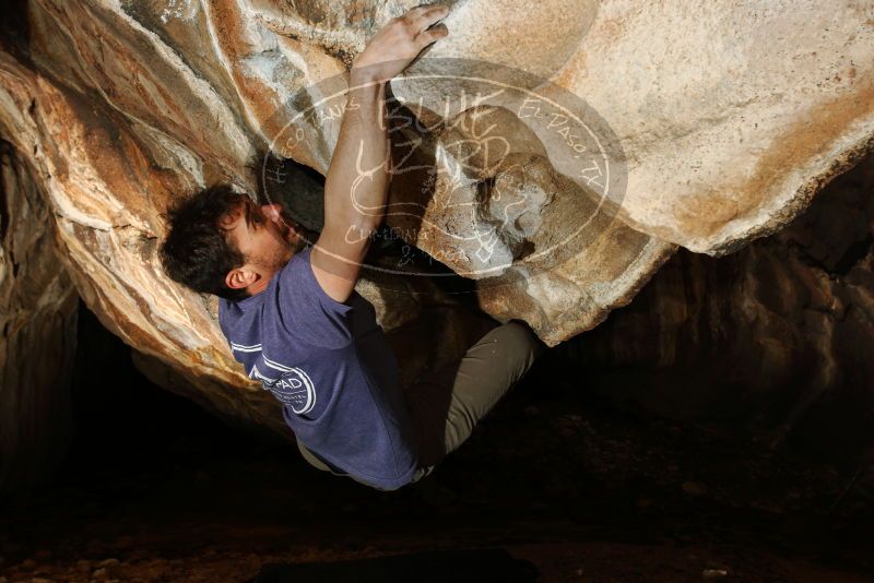 Bouldering in Hueco Tanks on 12/14/2018 with Blue Lizard Climbing and Yoga

Filename: SRM_20181214_1408520.jpg
Aperture: f/5.6
Shutter Speed: 1/250
Body: Canon EOS-1D Mark II
Lens: Canon EF 16-35mm f/2.8 L