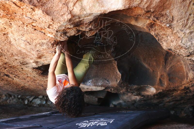 Bouldering in Hueco Tanks on 12/14/2018 with Blue Lizard Climbing and Yoga

Filename: SRM_20181214_1424120.jpg
Aperture: f/2.8
Shutter Speed: 1/250
Body: Canon EOS-1D Mark II
Lens: Canon EF 50mm f/1.8 II