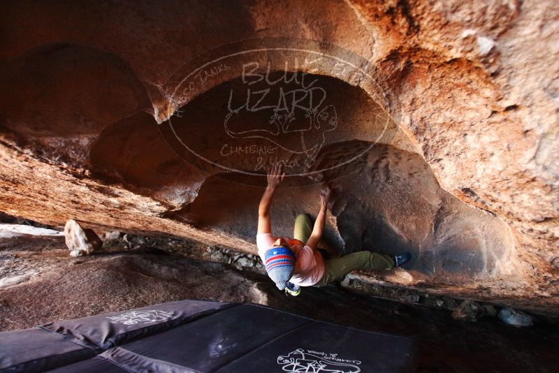 Bouldering in Hueco Tanks on 12/14/2018 with Blue Lizard Climbing and Yoga

Filename: SRM_20181214_1443010.jpg
Aperture: f/2.8
Shutter Speed: 1/250
Body: Canon EOS-1D Mark II
Lens: Canon EF 16-35mm f/2.8 L