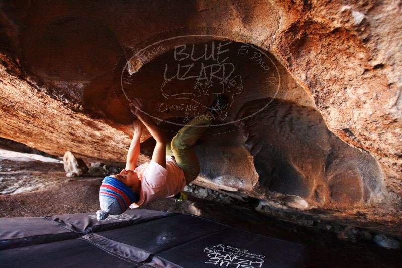 Bouldering in Hueco Tanks on 12/14/2018 with Blue Lizard Climbing and Yoga

Filename: SRM_20181214_1443190.jpg
Aperture: f/2.8
Shutter Speed: 1/250
Body: Canon EOS-1D Mark II
Lens: Canon EF 16-35mm f/2.8 L