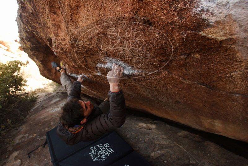 Bouldering in Hueco Tanks on 12/14/2018 with Blue Lizard Climbing and Yoga

Filename: SRM_20181214_1556270.jpg
Aperture: f/6.3
Shutter Speed: 1/250
Body: Canon EOS-1D Mark II
Lens: Canon EF 16-35mm f/2.8 L