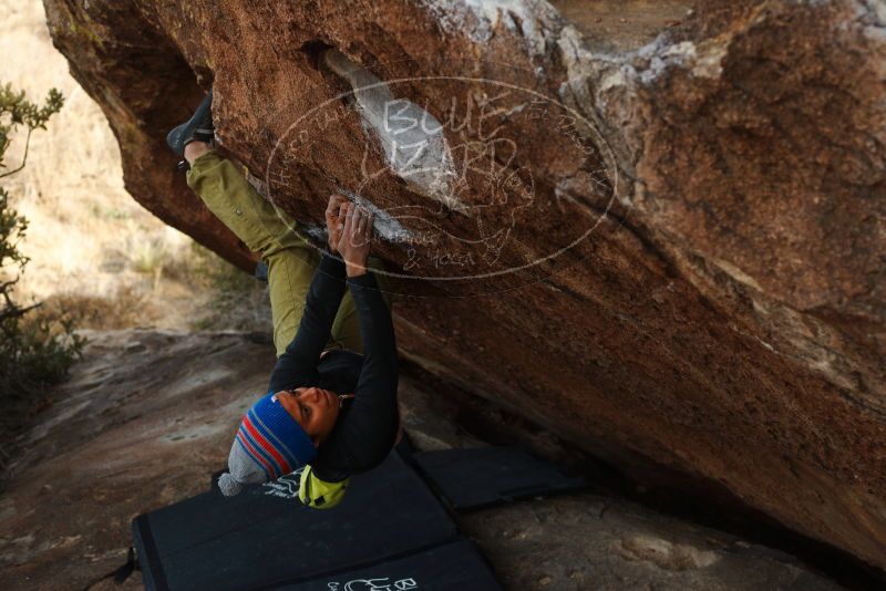 Bouldering in Hueco Tanks on 12/14/2018 with Blue Lizard Climbing and Yoga

Filename: SRM_20181214_1605010.jpg
Aperture: f/4.0
Shutter Speed: 1/250
Body: Canon EOS-1D Mark II
Lens: Canon EF 50mm f/1.8 II