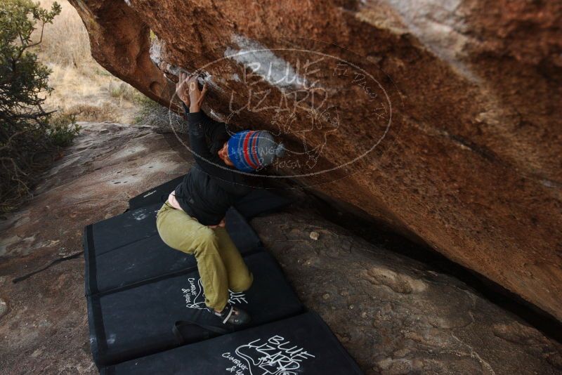 Bouldering in Hueco Tanks on 12/14/2018 with Blue Lizard Climbing and Yoga

Filename: SRM_20181214_1655541.jpg
Aperture: f/5.0
Shutter Speed: 1/250
Body: Canon EOS-1D Mark II
Lens: Canon EF 16-35mm f/2.8 L