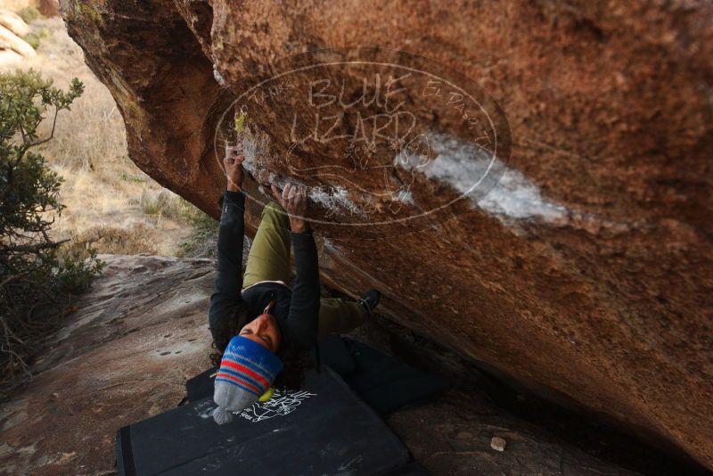 Bouldering in Hueco Tanks on 12/14/2018 with Blue Lizard Climbing and Yoga

Filename: SRM_20181214_1657260.jpg
Aperture: f/5.0
Shutter Speed: 1/250
Body: Canon EOS-1D Mark II
Lens: Canon EF 16-35mm f/2.8 L