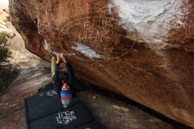 Bouldering in Hueco Tanks on 12/14/2018 with Blue Lizard Climbing and Yoga

Filename: SRM_20181214_1657360.jpg
Aperture: f/5.0
Shutter Speed: 1/250
Body: Canon EOS-1D Mark II
Lens: Canon EF 16-35mm f/2.8 L