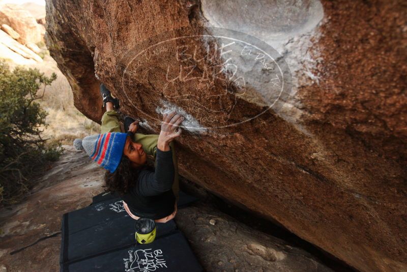 Bouldering in Hueco Tanks on 12/14/2018 with Blue Lizard Climbing and Yoga

Filename: SRM_20181214_1659070.jpg
Aperture: f/5.0
Shutter Speed: 1/250
Body: Canon EOS-1D Mark II
Lens: Canon EF 16-35mm f/2.8 L