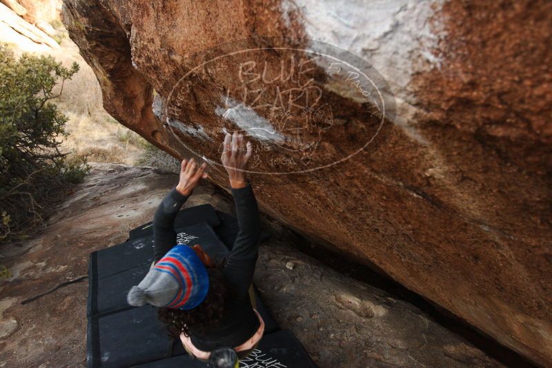 Bouldering in Hueco Tanks on 12/14/2018 with Blue Lizard Climbing and Yoga

Filename: SRM_20181214_1659090.jpg
Aperture: f/5.0
Shutter Speed: 1/250
Body: Canon EOS-1D Mark II
Lens: Canon EF 16-35mm f/2.8 L