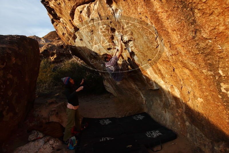 Bouldering in Hueco Tanks on 12/14/2018 with Blue Lizard Climbing and Yoga

Filename: SRM_20181214_1736590.jpg
Aperture: f/5.0
Shutter Speed: 1/250
Body: Canon EOS-1D Mark II
Lens: Canon EF 16-35mm f/2.8 L