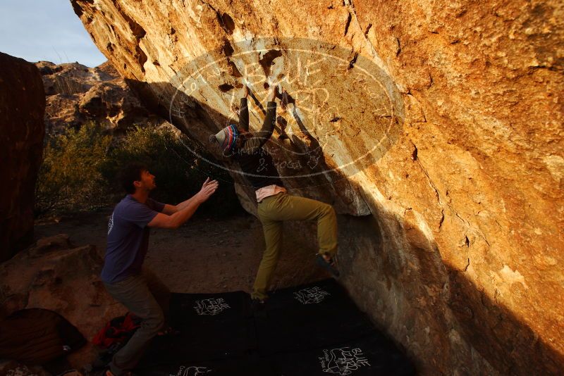 Bouldering in Hueco Tanks on 12/14/2018 with Blue Lizard Climbing and Yoga

Filename: SRM_20181214_1740110.jpg
Aperture: f/5.6
Shutter Speed: 1/200
Body: Canon EOS-1D Mark II
Lens: Canon EF 16-35mm f/2.8 L