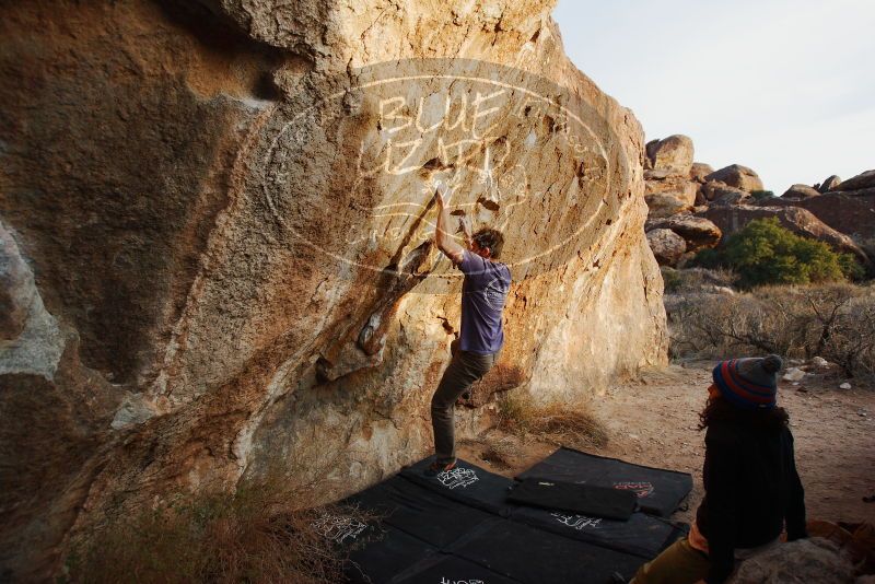 Bouldering in Hueco Tanks on 12/14/2018 with Blue Lizard Climbing and Yoga

Filename: SRM_20181214_1742130.jpg
Aperture: f/4.0
Shutter Speed: 1/320
Body: Canon EOS-1D Mark II
Lens: Canon EF 16-35mm f/2.8 L