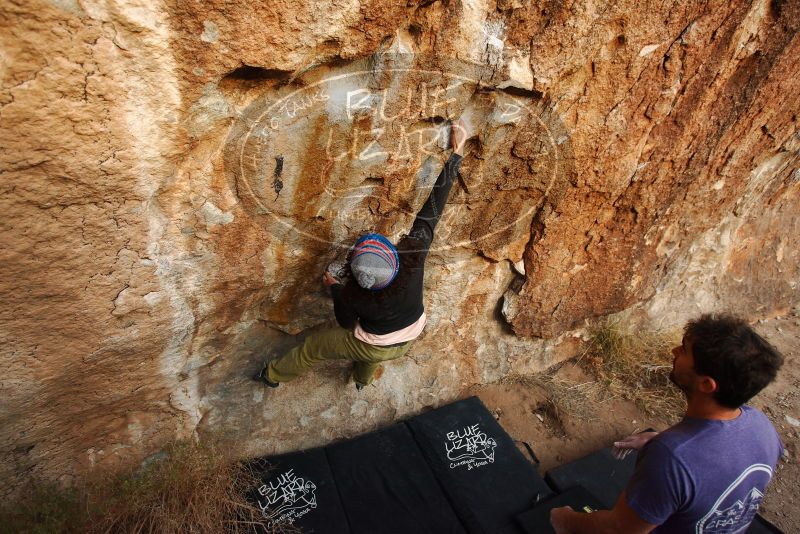 Bouldering in Hueco Tanks on 12/14/2018 with Blue Lizard Climbing and Yoga

Filename: SRM_20181214_1744440.jpg
Aperture: f/4.0
Shutter Speed: 1/200
Body: Canon EOS-1D Mark II
Lens: Canon EF 16-35mm f/2.8 L