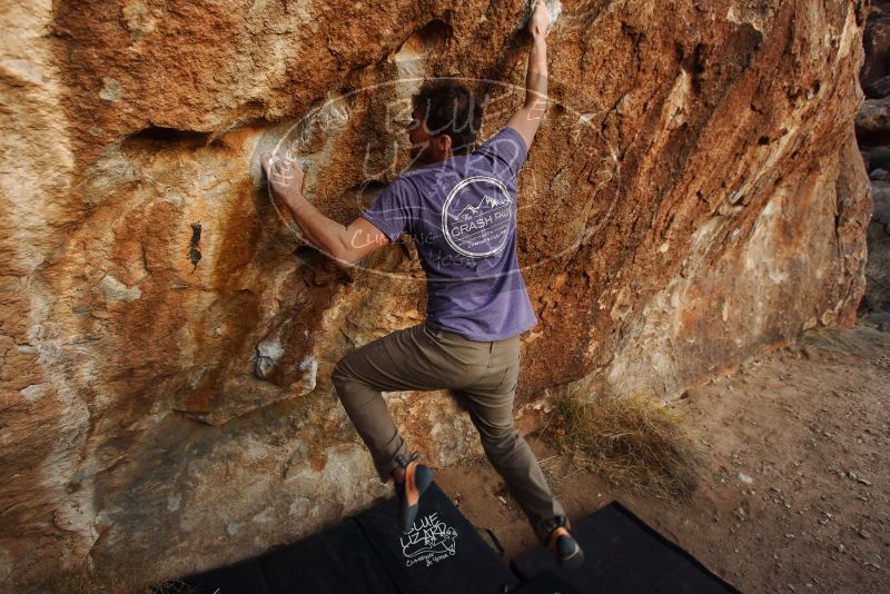 Bouldering in Hueco Tanks on 12/14/2018 with Blue Lizard Climbing and Yoga

Filename: SRM_20181214_1745300.jpg
Aperture: f/4.5
Shutter Speed: 1/200
Body: Canon EOS-1D Mark II
Lens: Canon EF 16-35mm f/2.8 L