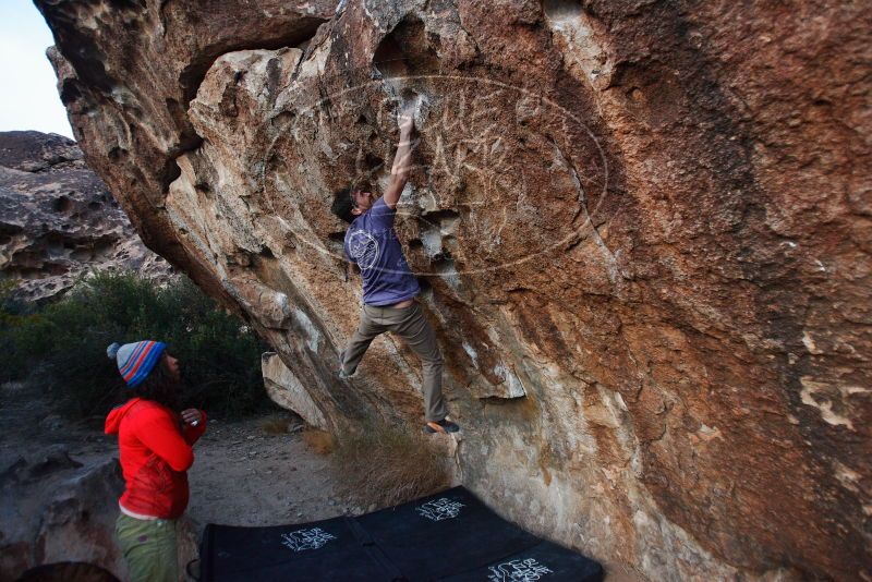 Bouldering in Hueco Tanks on 12/14/2018 with Blue Lizard Climbing and Yoga

Filename: SRM_20181214_1803220.jpg
Aperture: f/2.8
Shutter Speed: 1/160
Body: Canon EOS-1D Mark II
Lens: Canon EF 16-35mm f/2.8 L