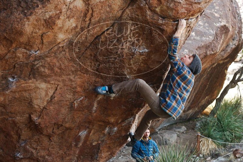 Bouldering in Hueco Tanks on 12/21/2018 with Blue Lizard Climbing and Yoga

Filename: SRM_20181221_1203470.jpg
Aperture: f/4.5
Shutter Speed: 1/320
Body: Canon EOS-1D Mark II
Lens: Canon EF 50mm f/1.8 II