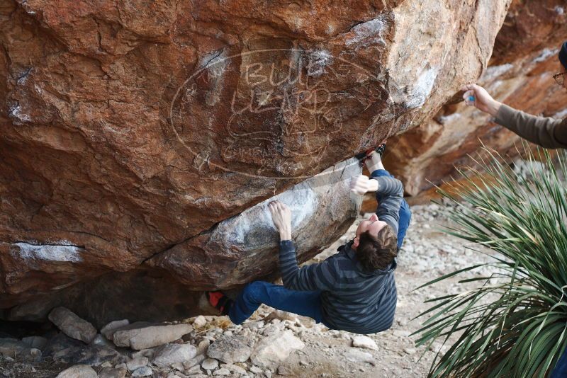 Bouldering in Hueco Tanks on 12/21/2018 with Blue Lizard Climbing and Yoga

Filename: SRM_20181221_1209190.jpg
Aperture: f/3.5
Shutter Speed: 1/320
Body: Canon EOS-1D Mark II
Lens: Canon EF 50mm f/1.8 II