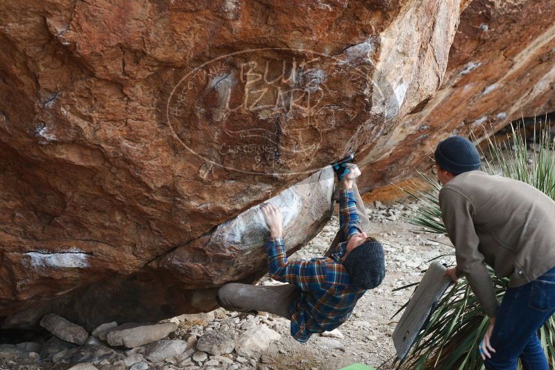 Bouldering in Hueco Tanks on 12/21/2018 with Blue Lizard Climbing and Yoga

Filename: SRM_20181221_1212360.jpg
Aperture: f/3.5
Shutter Speed: 1/320
Body: Canon EOS-1D Mark II
Lens: Canon EF 50mm f/1.8 II