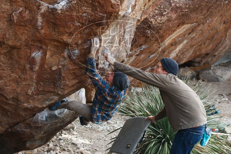 Bouldering in Hueco Tanks on 12/21/2018 with Blue Lizard Climbing and Yoga

Filename: SRM_20181221_1212450.jpg
Aperture: f/4.0
Shutter Speed: 1/320
Body: Canon EOS-1D Mark II
Lens: Canon EF 50mm f/1.8 II