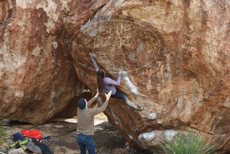 Bouldering in Hueco Tanks on 12/21/2018 with Blue Lizard Climbing and Yoga

Filename: SRM_20181221_1218190.jpg
Aperture: f/5.0
Shutter Speed: 1/320
Body: Canon EOS-1D Mark II
Lens: Canon EF 50mm f/1.8 II