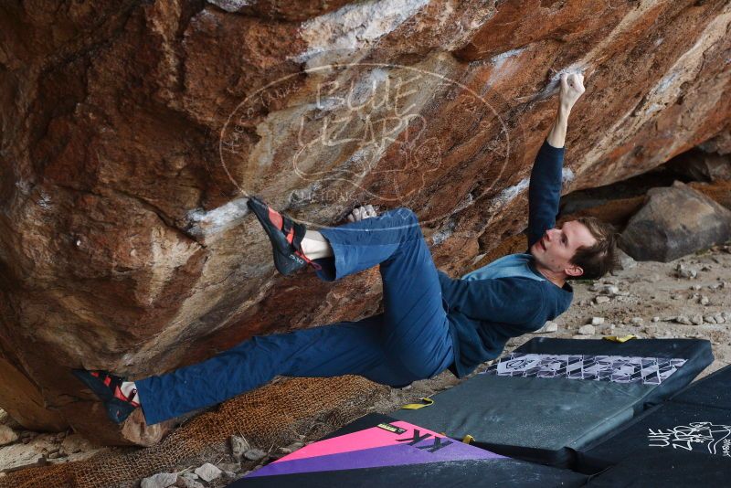 Bouldering in Hueco Tanks on 12/21/2018 with Blue Lizard Climbing and Yoga

Filename: SRM_20181221_1247260.jpg
Aperture: f/5.6
Shutter Speed: 1/250
Body: Canon EOS-1D Mark II
Lens: Canon EF 50mm f/1.8 II