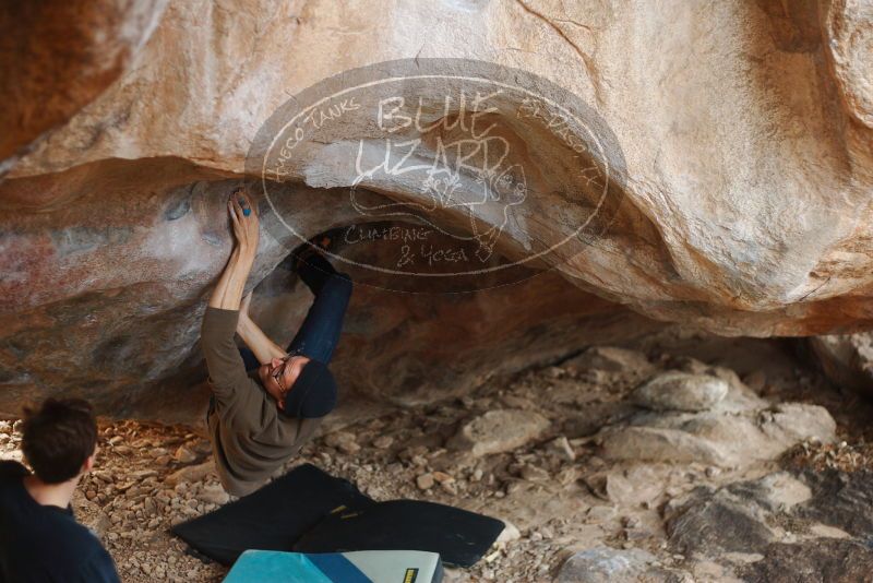 Bouldering in Hueco Tanks on 12/21/2018 with Blue Lizard Climbing and Yoga

Filename: SRM_20181221_1306020.jpg
Aperture: f/2.5
Shutter Speed: 1/250
Body: Canon EOS-1D Mark II
Lens: Canon EF 50mm f/1.8 II