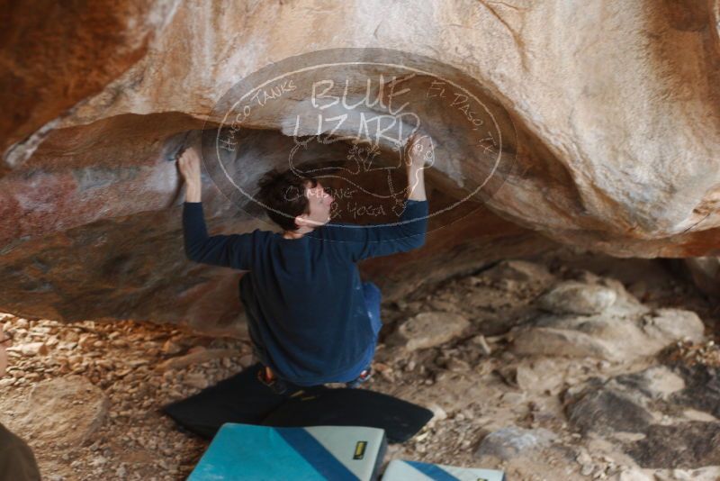 Bouldering in Hueco Tanks on 12/21/2018 with Blue Lizard Climbing and Yoga

Filename: SRM_20181221_1313490.jpg
Aperture: f/2.8
Shutter Speed: 1/250
Body: Canon EOS-1D Mark II
Lens: Canon EF 50mm f/1.8 II