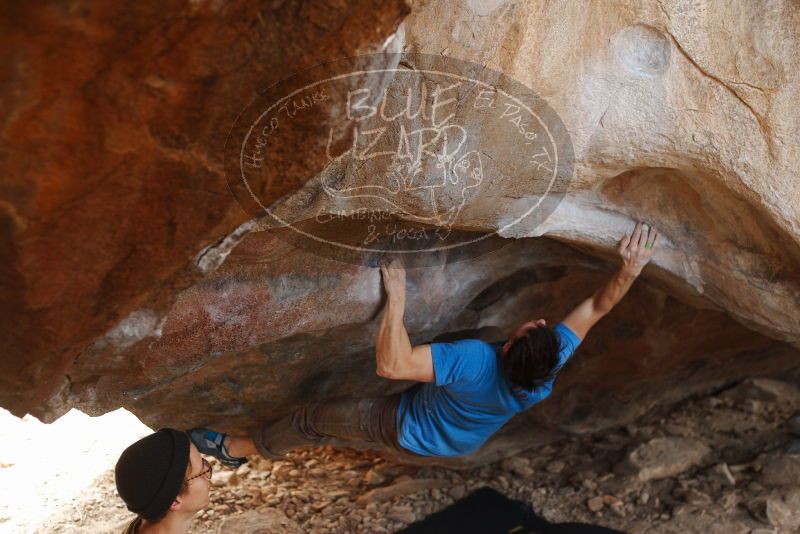 Bouldering in Hueco Tanks on 12/21/2018 with Blue Lizard Climbing and Yoga

Filename: SRM_20181221_1315510.jpg
Aperture: f/2.8
Shutter Speed: 1/250
Body: Canon EOS-1D Mark II
Lens: Canon EF 50mm f/1.8 II