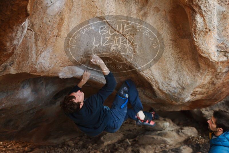 Bouldering in Hueco Tanks on 12/21/2018 with Blue Lizard Climbing and Yoga

Filename: SRM_20181221_1320540.jpg
Aperture: f/3.5
Shutter Speed: 1/250
Body: Canon EOS-1D Mark II
Lens: Canon EF 50mm f/1.8 II